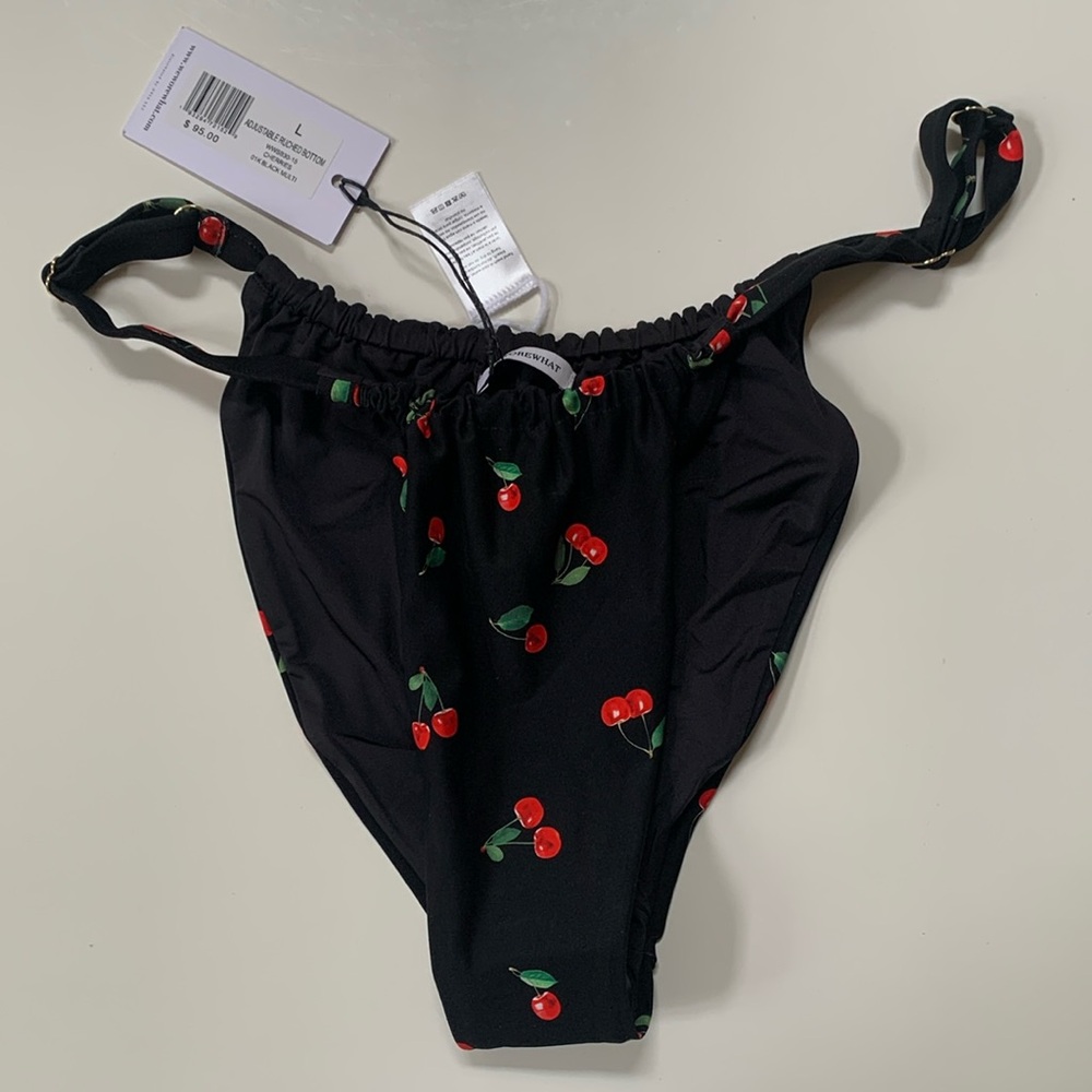 ⭐️HOST PICK⭐️ [L] NWT 👙WEWOREWHAT adjustable bikini bottoms